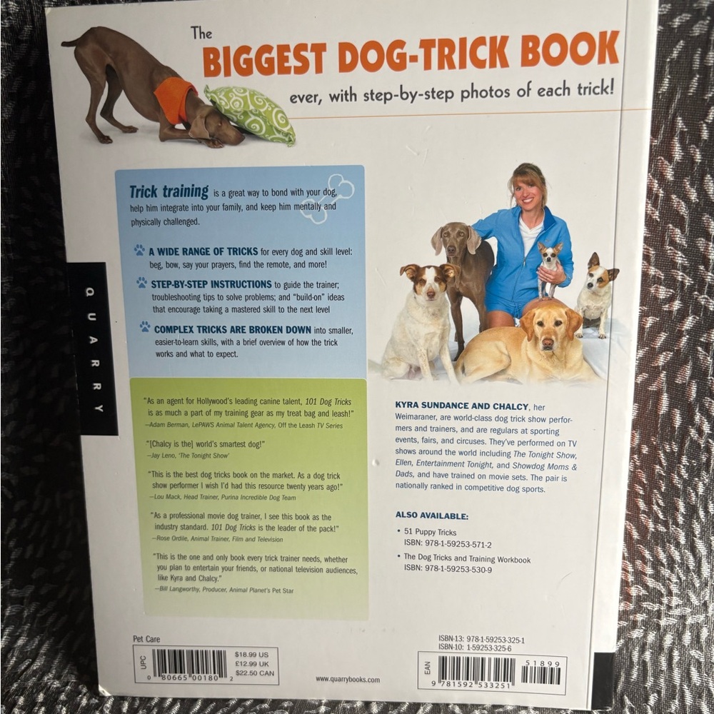 101 Dog Tricks by Kyra Sundance - Engaging Activities for Your Dog - Picture 2 of 2